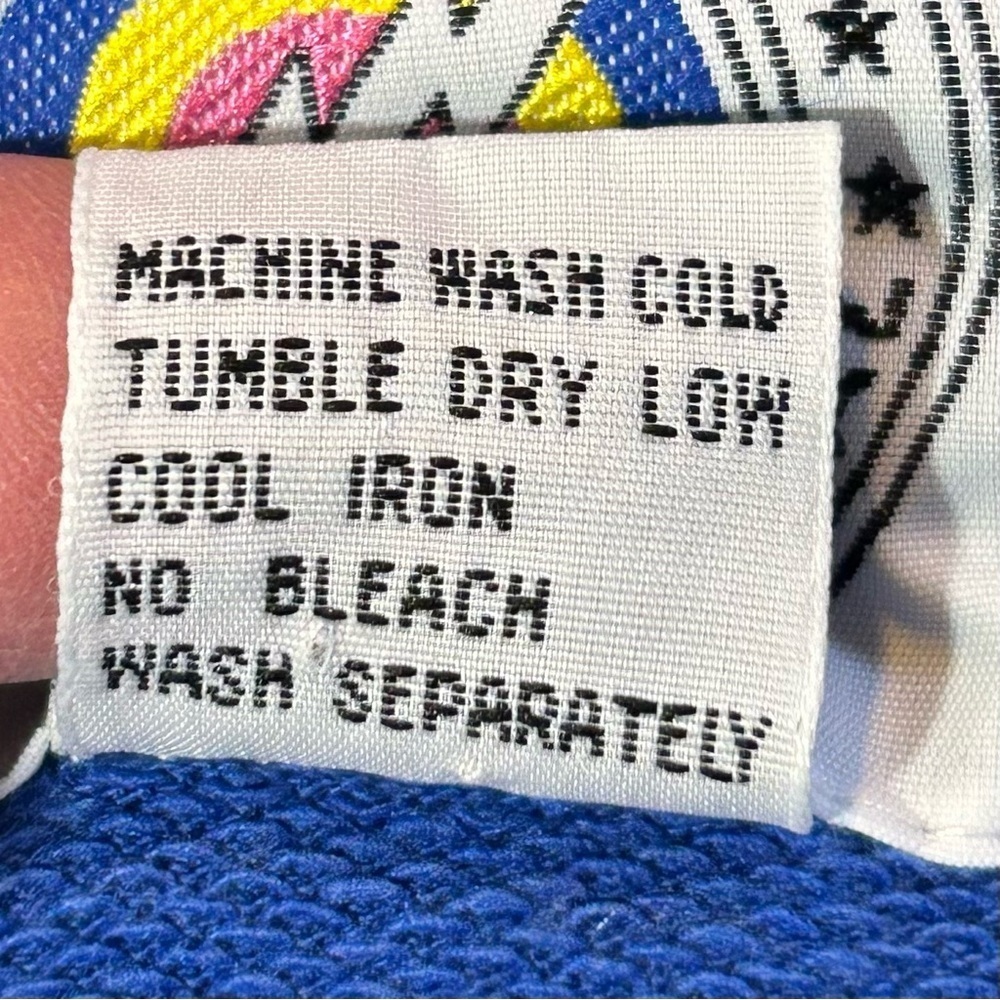 Vintage Static International Striped Colorful Retro Top Size XL - Picture 11 of 13